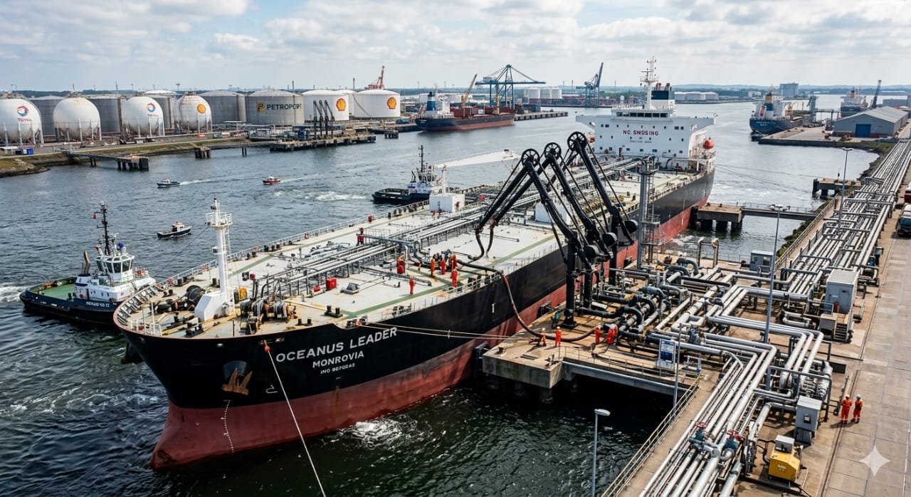 Navire pétrolier offshore
